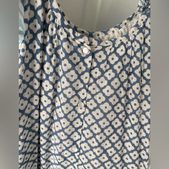 NWT Emerson Fry India Collection Tasha maxi Dress 100% cotton size small - Picture 9 of 15